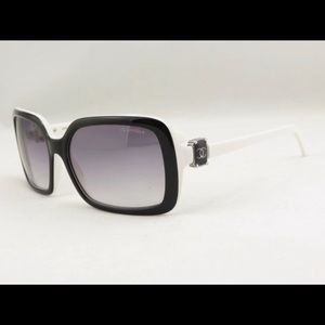 CHANEL 5175 c.900/3c Black & White Sunglasses